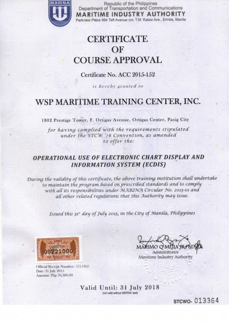 Certification